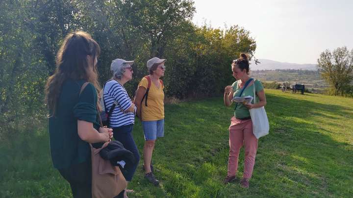Dans les douves du village de Montagny